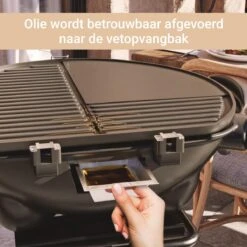 SUNTEC Elektrische BBQ 9493 - Geschikt Voor Buiten Als Tafelbarbecue Of Staande Barbecue - Barbecue Voor Balkon, Terras, Tuin En Camping - Elektrisch Barbecueën Met Max. 2400 Watt - Mobiel Onderstel -Keuken Grill Promotie 1200x1200 260