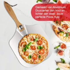 Pizzaschep – Inclusief Pizzasnijder – Opvouwbaar – Pizzaspatel – Pizza Schep – Taartschep – 30cm - Qwality -Keuken Grill Promotie 1200x1200 283