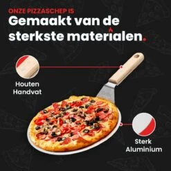 GrillX Pizzaschep Met Pizzasnijder - 30cm - In Luxe Doos - Pizzaspatel Voor BBQ & Oven - BBQ Accesoires Gereedschap 11 GrillX Pizzaschep Met Pizzasnijder - 30cm - In Luxe Doos - Pizzaspatel Voor BBQ & Oven - BBQ Accesoires Gereedschap -Keuken Grill Promotie 1200x1200 305