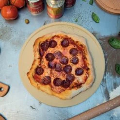 Boska Pizzasteen Deluxe L - Voor Oven & BBQ - Knapperige Pizza's - Ø 35 Cm - BBQ Accessoires -Keuken Grill Promotie 1200x1200 338