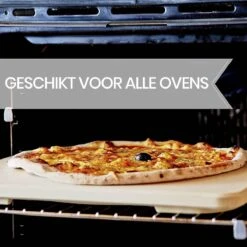 Buxibo 2in1 Pizzasteen - Voor BBQ & Oven - Inclusief Serveer Plank - Pizzabord/Pizzaplank - 30.5 X 38.1 X 1.4 Cm 17 Buxibo 2in1 Pizzasteen - Voor BBQ & Oven - Inclusief Serveer Plank - Pizzabord/Pizzaplank - 30.5 X 38.1 X 1.4 Cm -Keuken Grill Promotie 1200x1200 416