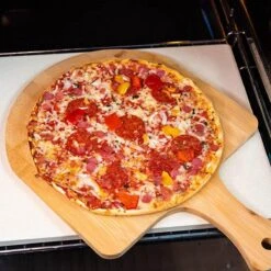 Buxibo 2in1 Pizzasteen - Voor BBQ & Oven - Inclusief Serveer Plank - Pizzabord/Pizzaplank - 30.5 X 38.1 X 1.4 Cm 25 Buxibo 2in1 Pizzasteen - Voor BBQ & Oven - Inclusief Serveer Plank - Pizzabord/Pizzaplank - 30.5 X 38.1 X 1.4 Cm -Keuken Grill Promotie 1200x1200 422