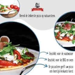 Pizzasteen BBQ & Oven | Pizzaplaat Voor De Lekkerste Bereiding Van Een Pizza Op Jouw Barbecue Of In De Oven | Pizza Stone Rond | Medium (33 Cm) -Keuken Grill Promotie 1200x1200 434