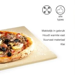 Barbecook BBQ Pizzaplaat - Pizzasteen - Voor Barbecue - Rechthoekig - 43 X 35 Cm 7 Barbecook BBQ Pizzaplaat - Pizzasteen - Voor Barbecue - Rechthoekig - 43 X 35 Cm -Keuken Grill Promotie 1200x1200 438