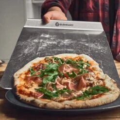 Burnhard Pizzasteen 38 X 30 X 1,5 Cm + Pizzaschep -Keuken Grill Promotie 1200x1200 448