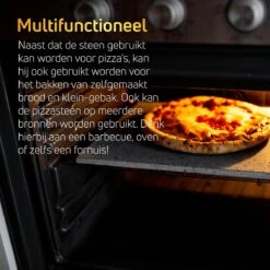Pizzasteen BBQ Oven - Lava Van Vulkaan Etna - Barbecue Accesoires - Made In Italy - Broodbaksteen - 30x38x1.1 - VDN -Keuken Grill Promotie 1200x1200 463