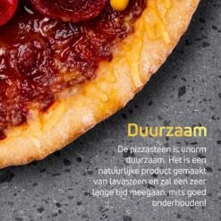 Pizzasteen BBQ Oven - Lava Van Vulkaan Etna - Barbecue Accesoires - Made In Italy - Broodbaksteen - 30x38x1.1 - VDN -Keuken Grill Promotie 1200x1200 464