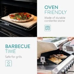 Navaris Pizzasteen XL Voor Oven En Barbecue - Rechthoekige Pizzaplaat 38 X 30 Cm - Inclusief Pizzaschep Met Extra Lang Handvat En Receptenboek 11 Navaris Pizzasteen XL Voor Oven En Barbecue - Rechthoekige Pizzaplaat 38 X 30 Cm - Inclusief Pizzaschep Met Extra Lang Handvat En Receptenboek -Keuken Grill Promotie 1200x1200 474