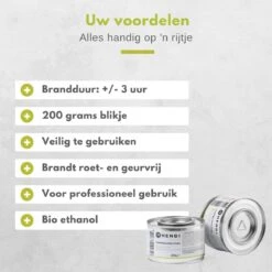 Hendi Brandpasta Voor Chafing Dish - Brandgel 200g - ( 12 Stuks ) 8 Hendi Brandpasta Voor Chafing Dish - Brandgel 200g - ( 12 Stuks ) -Keuken Grill Promotie 1200x1200 486