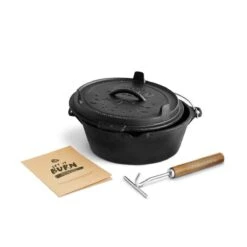 Burnhard Gietijzeren Dutch Oven - Little John 3,8 L 24 Burnhard Gietijzeren Dutch Oven - Little John 3,8 L -Keuken Grill Promotie 1200x1200 518