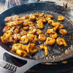 Valhal Outdoor Skillet / Plancha / Koekenpan - Gietijzer - Diameter 35cm, Twee Handvatten, VH35F -Keuken Grill Promotie 1200x1200 533