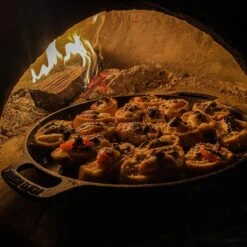 Valhal Outdoor Skillet / Plancha / Koekenpan - Gietijzer - Diameter 35cm, Twee Handvatten, VH35F -Keuken Grill Promotie 1200x1200 534