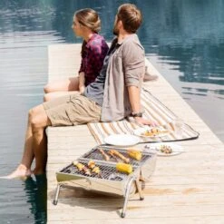 BBQ Collection Houtskoolbarbecue - Cilinder - Chroom -Keuken Grill Promotie 1200x1200 54