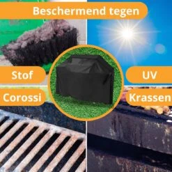 Waterdichte BBQ Hoes -Premium 150x100x125 CM Barbecue Beschermhoes - Cover -Keuken Grill Promotie 1200x1200 558