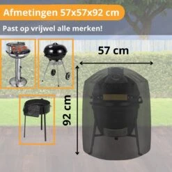 Ronde Waterdichte BBQ Hoes - Barbecue Accessoires - 57 Cm Diameter - 92 Cm Hoog -Keuken Grill Promotie 1200x1200 563