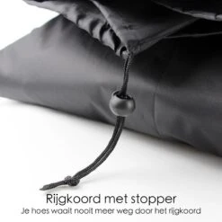 BBQ Beschermhoes - Voor Kamado - Universeel - Tot 23 Inch - Zwart -Keuken Grill Promotie 1200x1200 567