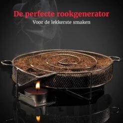 GrillX Cold Smoke Generator Met 1KG Appel Rookmot - 6 Liter - Smokerbox - RVS Rookbox - Rookgenerator - Koud Roken - BBQ Accesoires -Keuken Grill Promotie 1200x1200 582