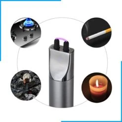 Aansteker Elektrisch - Plasma Aansteker - Aansteker Voor Kaarsen - Oplaadbaar Met USB Kabel - Windproof - SEVEND® -Keuken Grill Promotie 1200x1200 612
