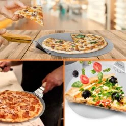 Inpro Pizzaschep RVS - Rond - Voor BBQ En Oven - Pizzaspatel - Taartschep - Houten Handvat - BBQ Gereedschap - Keukengerei - 30 Cm Diameter - Spatel 16 Inpro Pizzaschep RVS - Rond - Voor BBQ En Oven - Pizzaspatel - Taartschep - Houten Handvat - BBQ Gereedschap - Keukengerei - 30 Cm Diameter - Spatel -Keuken Grill Promotie 1200x1200 687