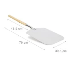 Relaxdays Pizzaschep - Vierkant - Metaal -Keuken Grill Promotie 1200x1200 704