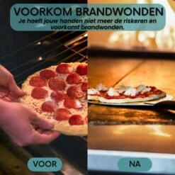 Nowad Pizzaschep RVS Rond - 30,5 Cm - PVC Handvat 11 Nowad Pizzaschep RVS Rond - 30,5 Cm - PVC Handvat -Keuken Grill Promotie 1200x1200 706