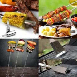 Saveur Royal® 35-delige Barbecue Gereedschapset In Roestvrij Staal - BBQ Grill Set Met Draagtas - Barbecuegerei-sets - Barbecue Accessoires Gereedschap - 35-delig -Keuken Grill Promotie 1200x1200 732