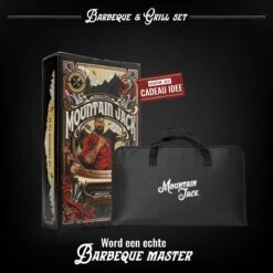 Mountain Jack® 40-Delige Luxe BBQ Grill Accessoires Set In Roestvrij Staal – Barbecue Gereedschap – Tangenset, Vlees Thermometer, Vleestang, Borstel, Spiezen, Vleesmes, Vleesvork -Keuken Grill Promotie 1200x1200 738