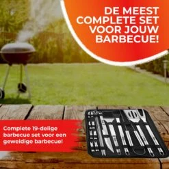 GrillX Barbecue Gereedschap Set - 19-delig - Inclusief Luxe Draagtas - BBQ Accesoires - Gereedschapset 15 GrillX Barbecue Gereedschap Set - 19-delig - Inclusief Luxe Draagtas - BBQ Accesoires - Gereedschapset -Keuken Grill Promotie 1200x1200 745