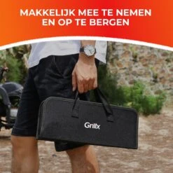 GrillX Barbecue Gereedschap Set - 19-delig - Inclusief Luxe Draagtas - BBQ Accesoires - Gereedschapset 16 GrillX Barbecue Gereedschap Set - 19-delig - Inclusief Luxe Draagtas - BBQ Accesoires - Gereedschapset -Keuken Grill Promotie 1200x1200 746