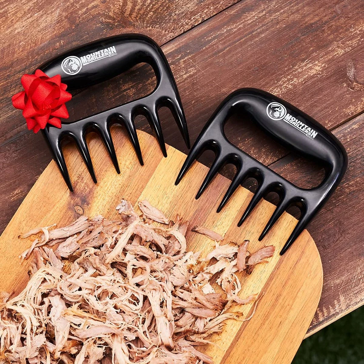 Mountain Grillers Claws-High Quality Meat Claws For American BBQ Pulled Pork-Plastic Meat Claws For Slicing-Vaatwasser Safe Bear Claws Gift Idee 2 Mountain Grillers Claws-High Quality Meat Claws For American BBQ Pulled Pork-Plastic Meat Claws For Slicing-Vaatwasser Safe Bear Claws Gift Idee - Afbeelding 2