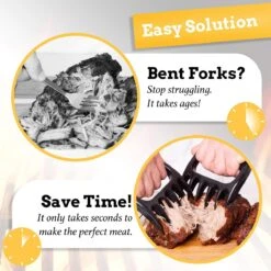 Mountain Grillers Claws-High Quality Meat Claws For American BBQ Pulled Pork-Plastic Meat Claws For Slicing-Vaatwasser Safe Bear Claws Gift Idee 11 Mountain Grillers Claws-High Quality Meat Claws For American BBQ Pulled Pork-Plastic Meat Claws For Slicing-Vaatwasser Safe Bear Claws Gift Idee -Keuken Grill Promotie 1200x1200 756