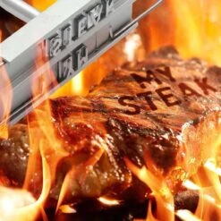 Merkloos BBQ Branding Iron - Barbecuegereedschapset - Bbq Accessoires - Bbq Brandijzer -Keuken Grill Promotie 1200x1200 759