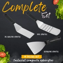 BBQ Gereedschapset - Opbergtas - BBQ Accessoires - BBQ Tang - BBQ Set - BBQ Borstel - BBQ Gereedschap - Roestvrij Staal 14 BBQ Gereedschapset - Opbergtas - BBQ Accessoires - BBQ Tang - BBQ Set - BBQ Borstel - BBQ Gereedschap - Roestvrij Staal -Keuken Grill Promotie 1200x1200 770