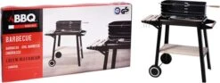 Verrijdbare Barbecue – Houtskool/Briketten - Verstelbare Grillplaat – Houten Tafel – Winscherm – Gewicht 5.9kg -Keuken Grill Promotie 1200x453 1
