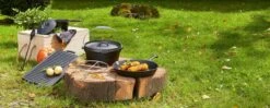 EL Fuego Dutch Oven Set Gietijzer 7-delig -Keuken Grill Promotie 1200x482