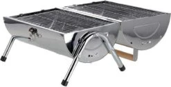 BBQ Collection Houtskoolbarbecue - Cilinder - Chroom -Keuken Grill Promotie 1200x619