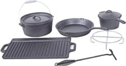EL Fuego Dutch Oven Set Gietijzer 7-delig -Keuken Grill Promotie 1200x628
