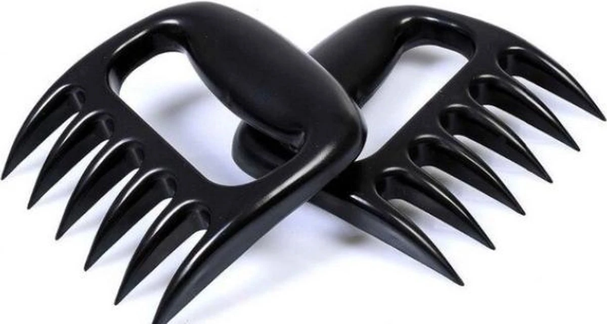 Merkloos Meat Claws - Vleesklauwen - Messen - Barbecue Kookgerei – BBQ Accessoires – Barbeque Accesoires - Kookgerei - 2 Stuks 1 Merkloos Meat Claws - Vleesklauwen - Messen - Barbecue Kookgerei – BBQ Accessoires – Barbeque Accesoires - Kookgerei - 2 Stuks