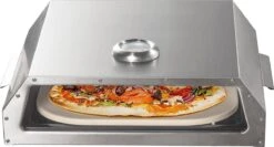 Bighorn Pizzaoven Met Pizzasteen Voor Barbecue - Grilloven - Draagbare - Edelstaal -Keuken Grill Promotie 1200x648