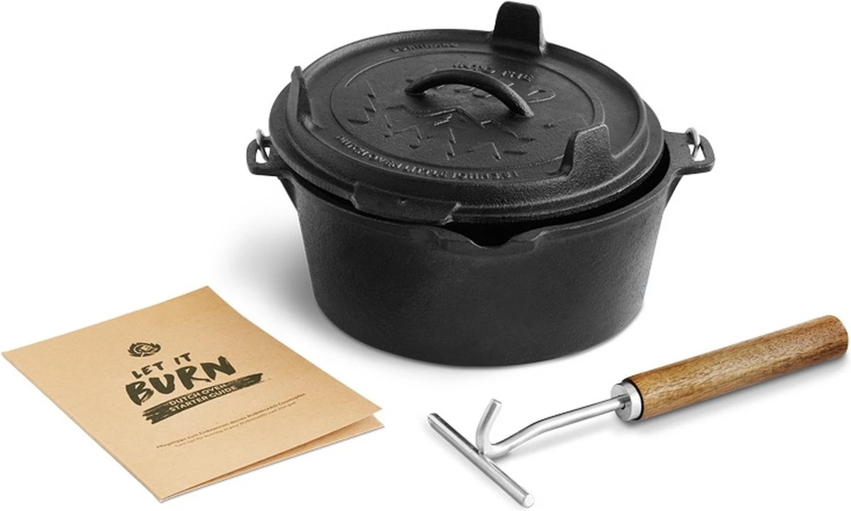 Burnhard Gietijzeren Dutch Oven - Little John 3,8 L 2 Burnhard Gietijzeren Dutch Oven - Little John 3,8 L - Afbeelding 2