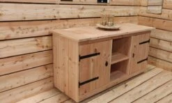 Buitenkeukendeal.nl - Buitenkeuken - Aberdeen - Buitenkeuken - Douglas - Hout - Geschaafd -Keuken Grill Promotie 1200x721 1