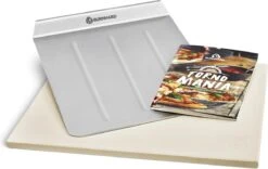Burnhard Pizzasteen 38 X 30 X 1,5 Cm + Pizzaschep -Keuken Grill Promotie 1200x759 2