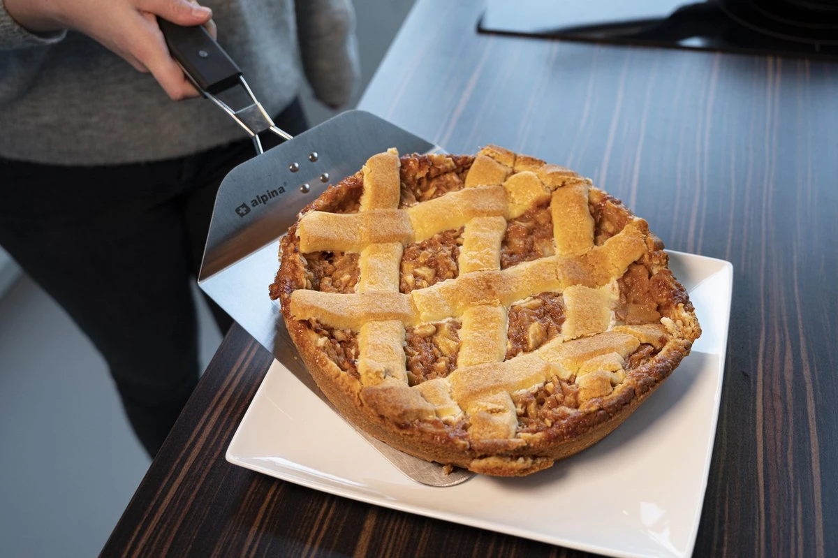 Alpina Pizzaschep - Voor Inklapbaar Handvat - RVS - 53 Cm 10 Alpina Pizzaschep - Voor Inklapbaar Handvat - RVS - 53 Cm - Afbeelding 10