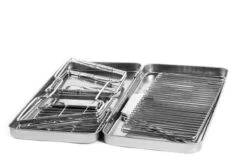 United Entertainment - Opvouwbare Houtskoolbarbecue - RVS - Met Koffer En Draagtas -Keuken Grill Promotie 1200x804