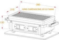 YAKINIKU Rechthoekige Shichirin | Konro- & Yakitori Grill 28 YAKINIKU Rechthoekige Shichirin | Konro- & Yakitori Grill -Keuken Grill Promotie 1200x821 1
