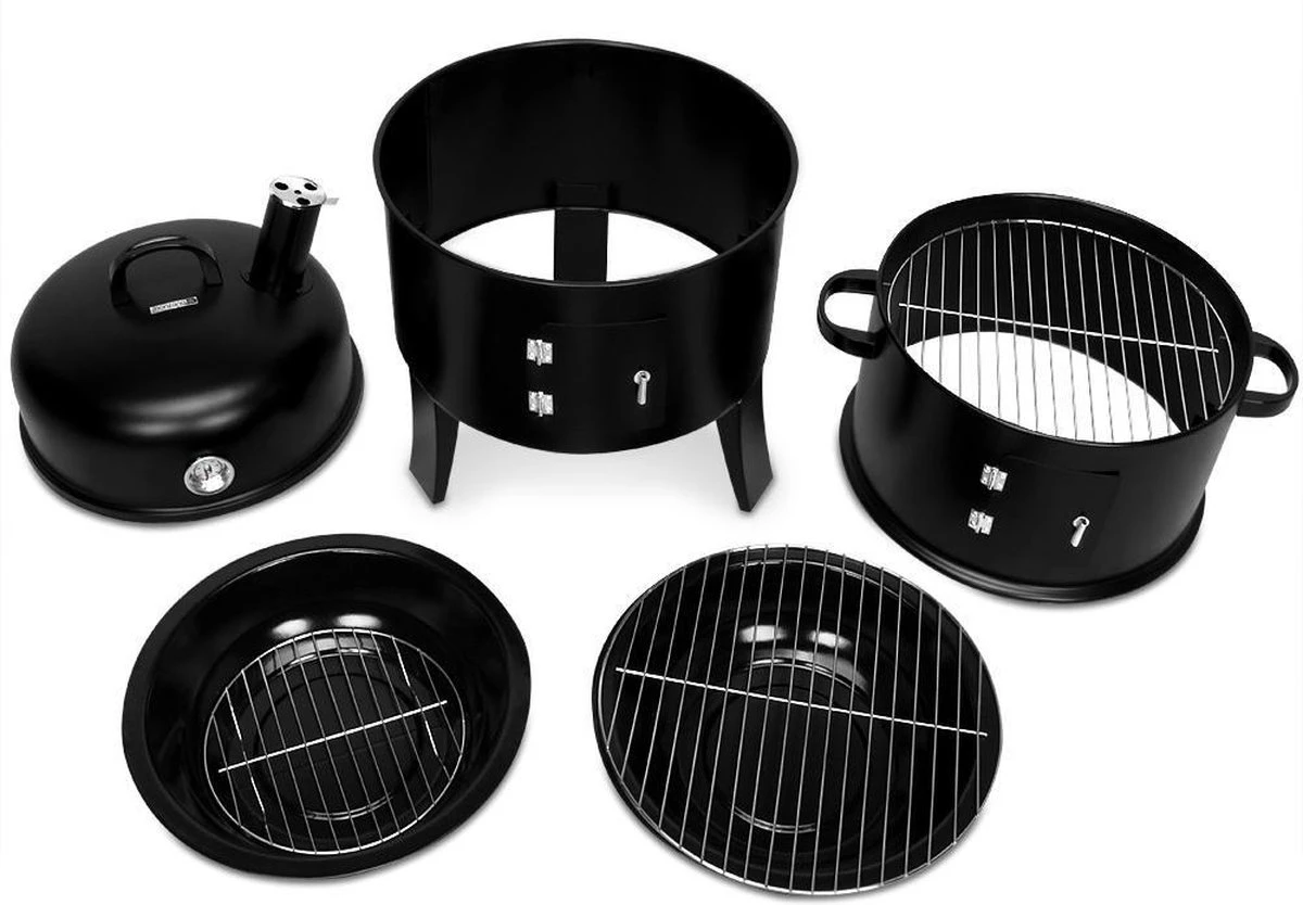 Merkloos Monzana Barbecue-ROKER-Grill-Oven 8 Merkloos Monzana Barbecue-ROKER-Grill-Oven - Afbeelding 8
