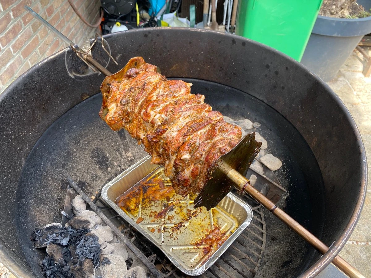 BBQ Rotisserie Kebab Spiezen Set (universele Set Geschikt Voor De Meeste Rotisseries / BBQ Spitten) 13 BBQ Rotisserie Kebab Spiezen Set (universele Set Geschikt Voor De Meeste Rotisseries / BBQ Spitten) - Afbeelding 13