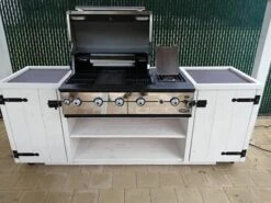 Buitenkeuken 'Schroef' | BBQ Ombouw | Buiten Koken -Keuken Grill Promotie 1200x899