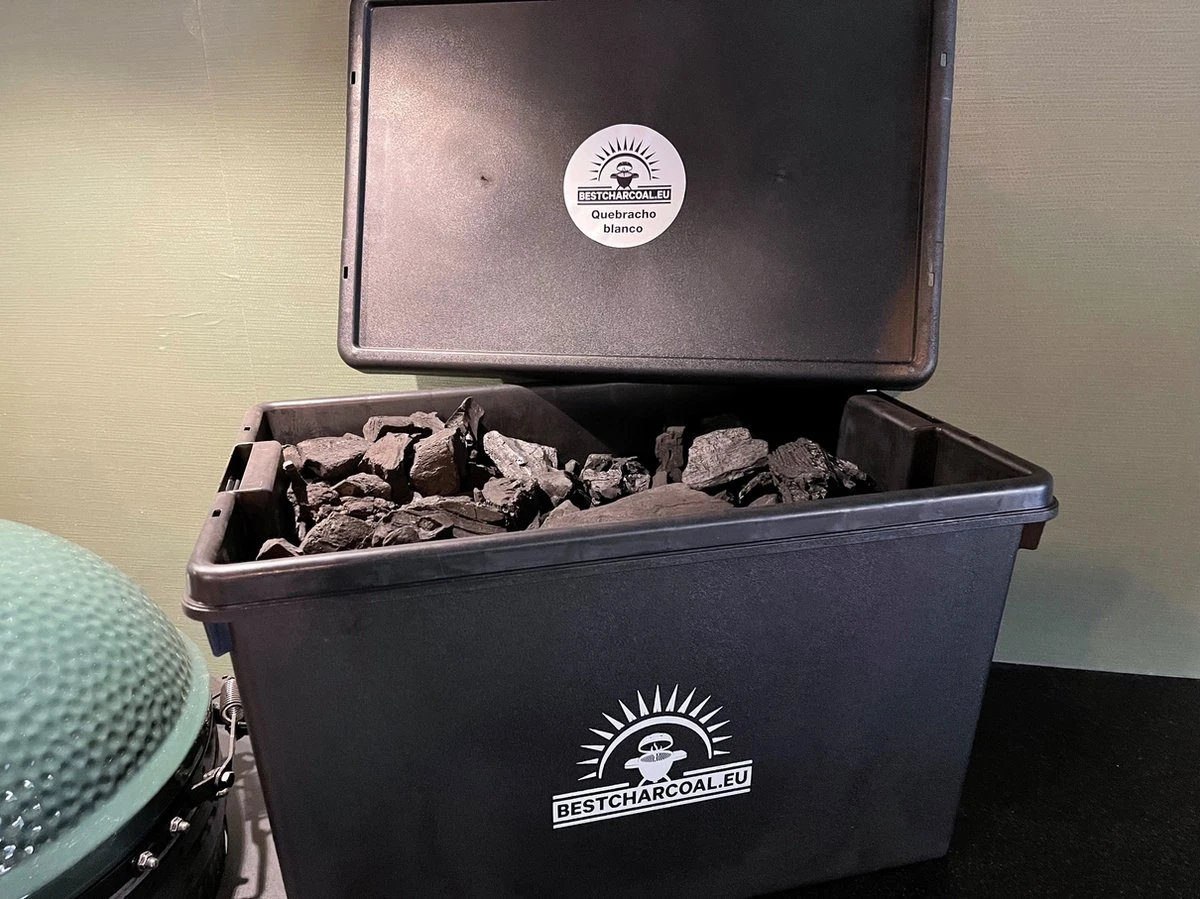Best Charcoal Houtskool Bewaarbox Bestcharcoal 2 Best Charcoal Houtskool Bewaarbox Bestcharcoal - Afbeelding 2