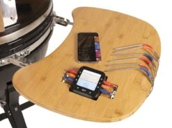 Patton - Kamado 21" - Premium Black - Keramische Barbecue - Incl. Bluetooth Kerntemperatuurmeter - LED Verlichting - Large - Compleet - Zwart 25 Patton - Kamado 21" - Premium Black - Keramische Barbecue - Incl. Bluetooth Kerntemperatuurmeter - LED Verlichting - Large - Compleet - Zwart -Keuken Grill Promotie 1200x900 14